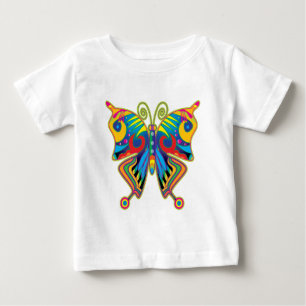 Farbschmetterling Baby T-shirt