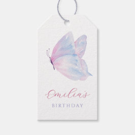 Farbschmetterling Geschenkanhänger