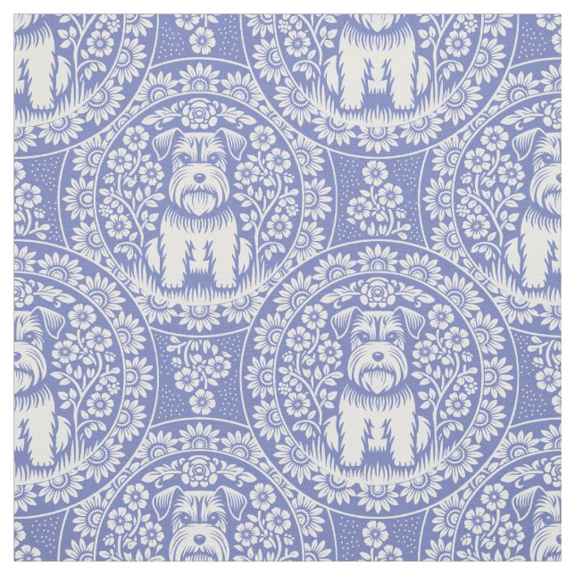 Farbschnauzer oder andere Blumenmuster Stoff (Muster)