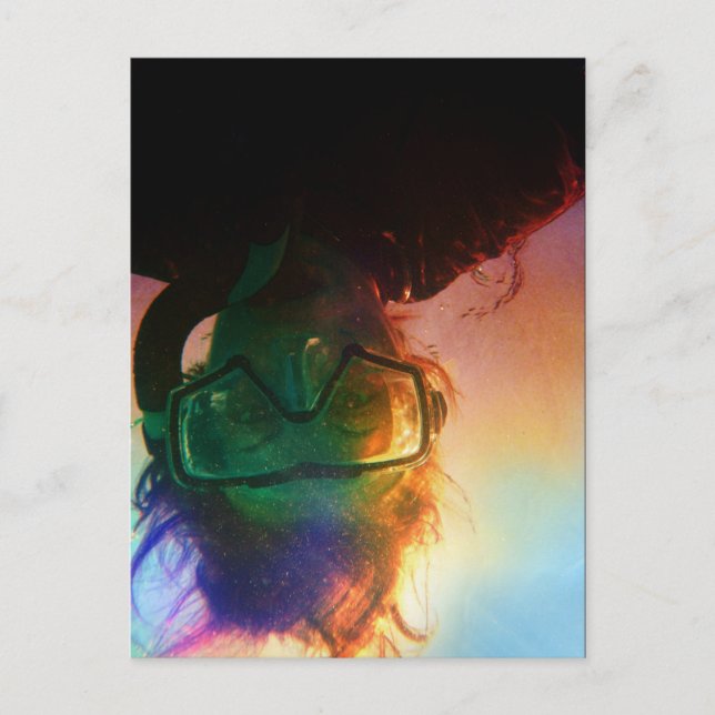 Farbschnorchel Postkarte (Vorderseite)
