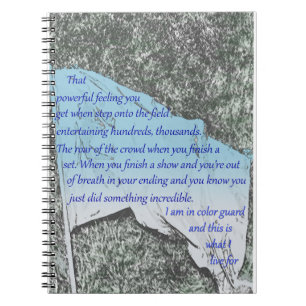 Farbschutz-Flaggen-Inspirations-Notizbuch Notizblock