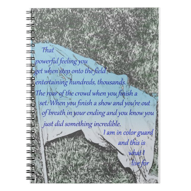 Farbschutz-Flaggen-Inspirations-Notizbuch Notizblock (Vorderseite)