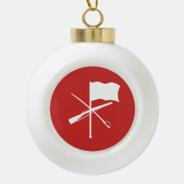 Farbschutz Keramik Kugel-Ornament