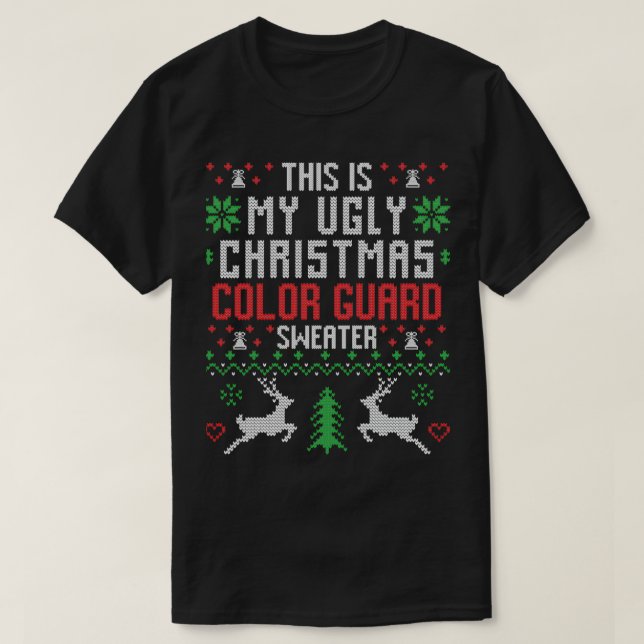 Farbschutz Uggge Weihnachtssüßer T-Shirt (Design vorne)