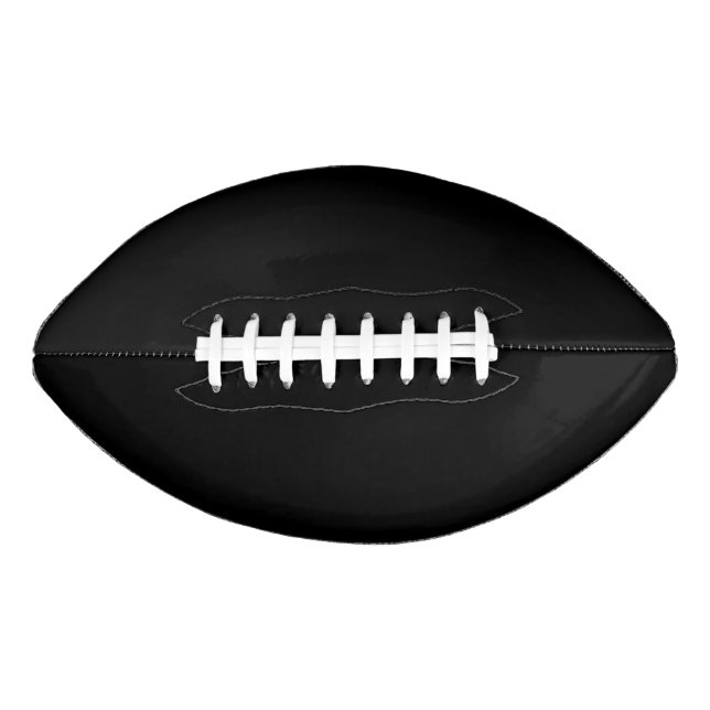 Farbschwarz Football (Vorderseite)