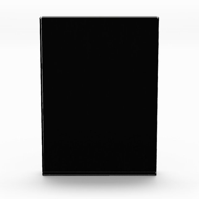 Farbschwarz Fotoblock (Vorderseite)