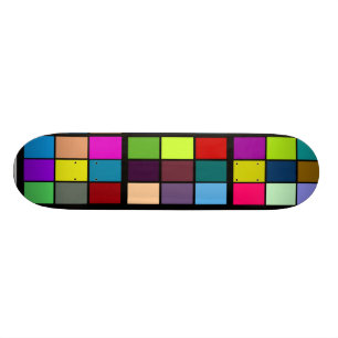 Farbschwarzes GrenzeSkateboard Skateboard