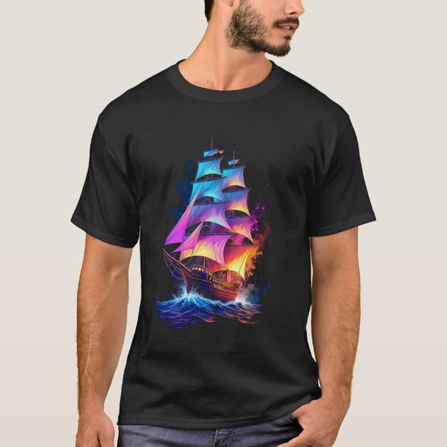Farbsegler T-Shirt (Vorderseite)