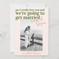 Farbspass Save the Date mit Bild