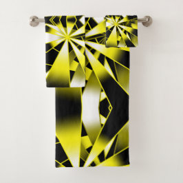 Farbspektive der Hummel Zeichnend Badhandtuch Set