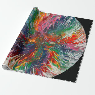 Farbspektrum Pinrad Geschenkpapier