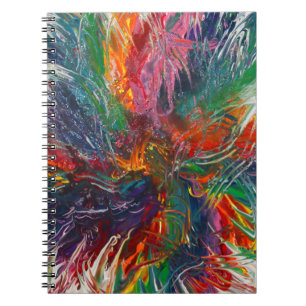 Farbspektrum Pinrad Notizblock