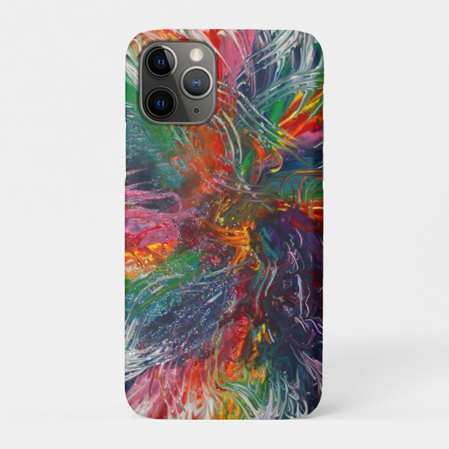 Farbspektrum-Windrad Case-Mate iPhone Hülle (Rückseite)
