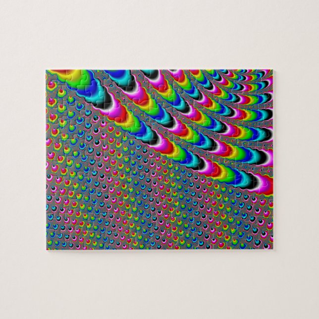 Farbspiel - Fraktal Art Puzzle (Horizontal)
