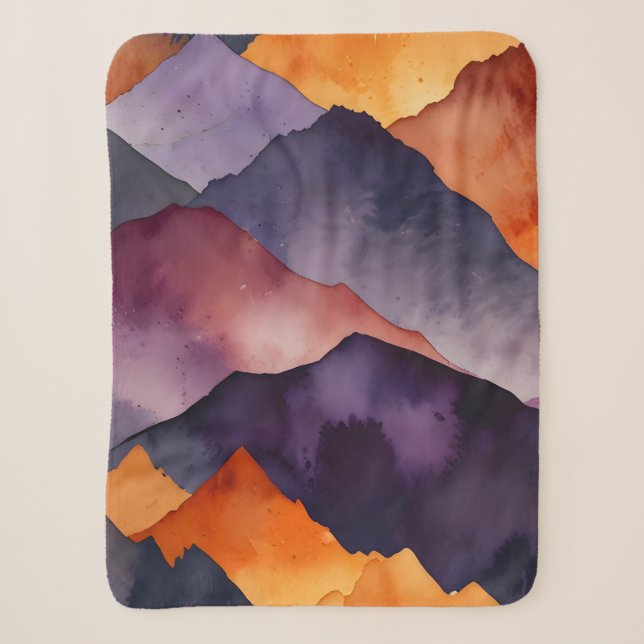 Farbspitzen Sherpadecke (Vorderseite)