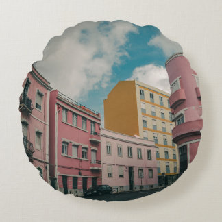 FARBSTADT RUNDES KISSEN