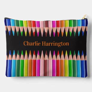 Farbstifte individuelle Name Zubehörtasche