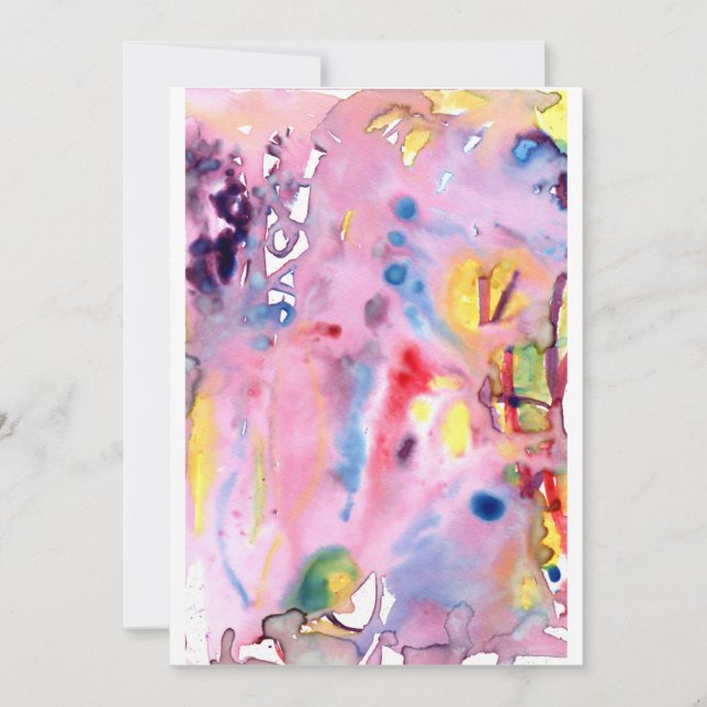 Farbstoffdesign, lila rosa und mehr (Vorderseite)