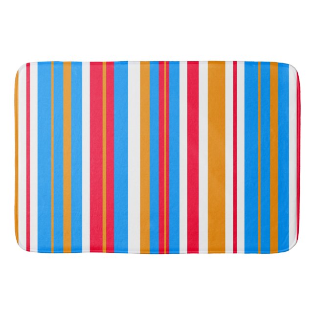 Farbstreifen Badematte (Vorderseite)