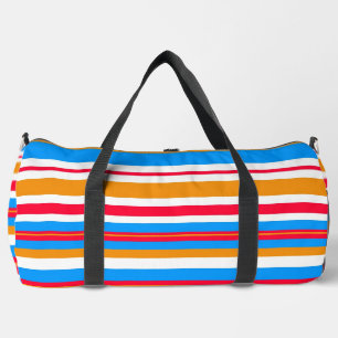 Farbstreifen Duffle Bag