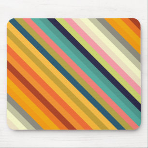 Farbstreifen farbig Pastell 002 Mousepad