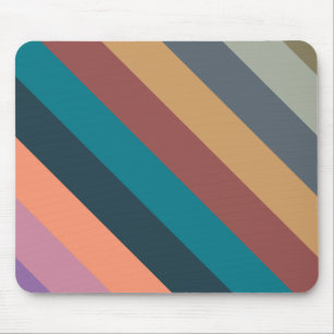 Farbstreifen farbig Pastell Mousepad