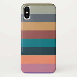 Farbstreifen farbige Pastellfarben Case-Mate iPhone Hülle