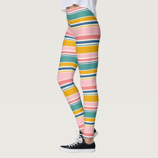 Farbstreifen für den Strand Leggings (Links)