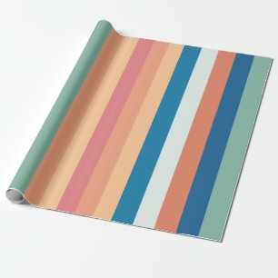 Farbstreifen Geschenkpapier