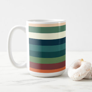 Farbstreifen Kaffeetasse