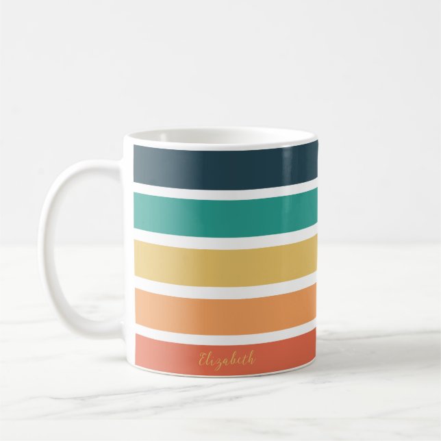 Farbstreifen Kaffeetasse (Links)
