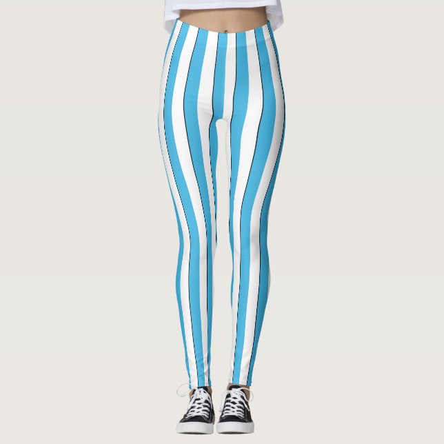 FARBSTREIFEN LEGGINGS (Vorderseite)