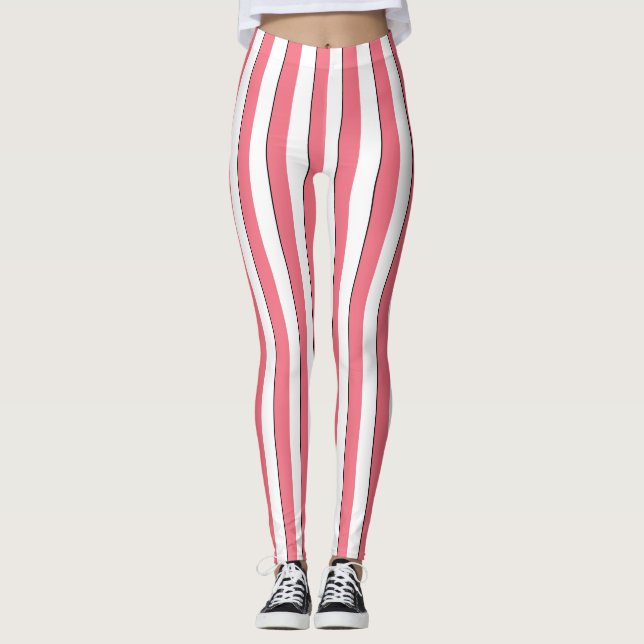 FARBSTREIFEN LEGGINGS (Vorderseite)
