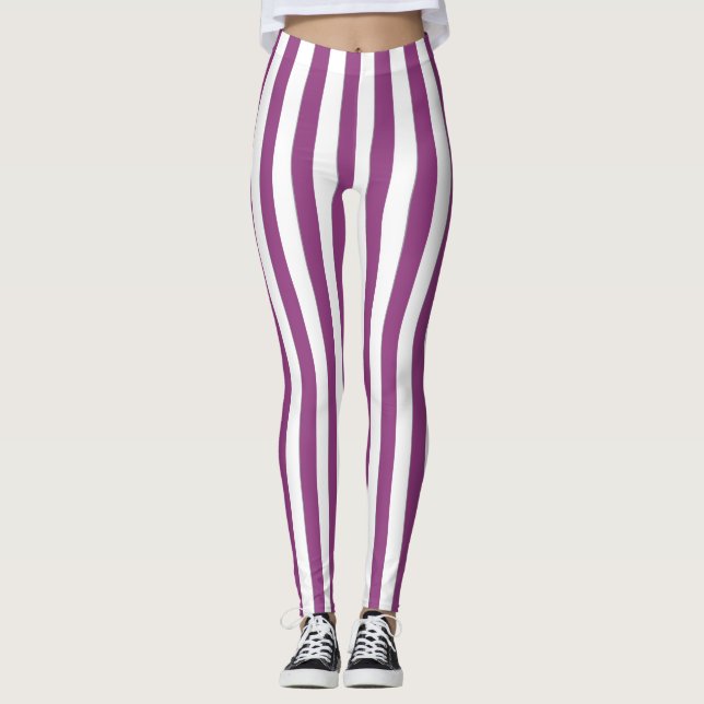 FARBSTREIFEN LEGGINGS (Vorderseite)