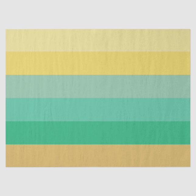 Farbstreifen Seidenpapier (Vorderseite)