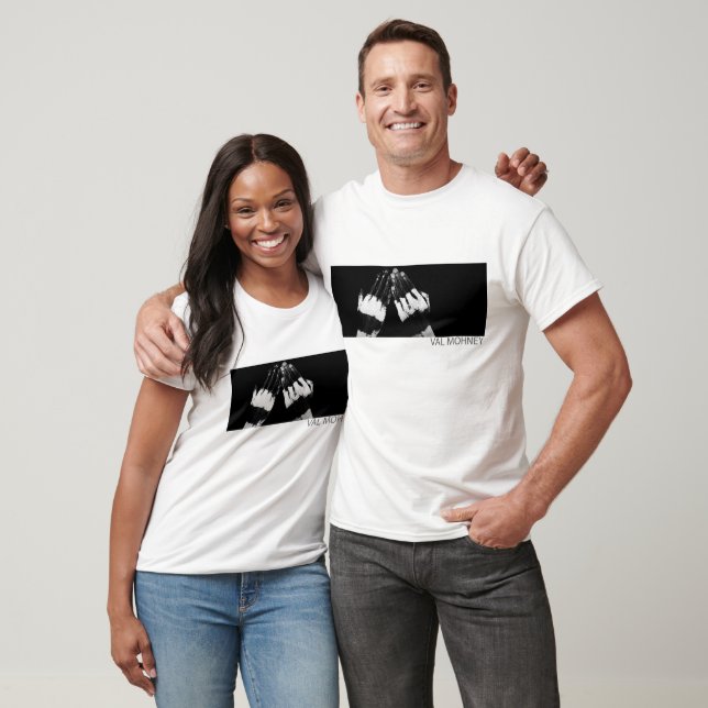 Farbstreifenhand T-Shirt (Unisex)