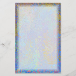 Farbstrudel-Grenze Briefpapier