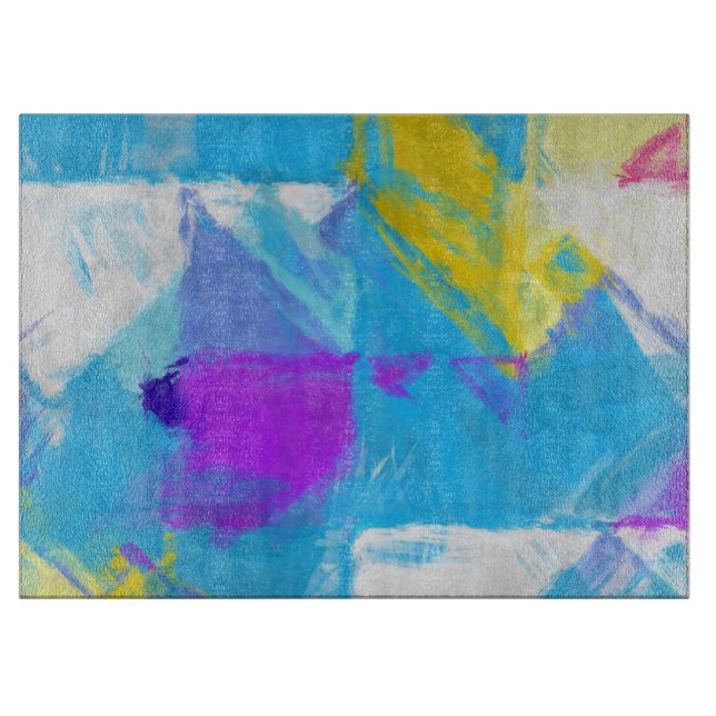 Farbstruktur Schneidebrett (Vorderseite)