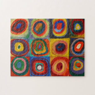 Farbstudie, 1913 von Wassily Kandinsky Puzzle