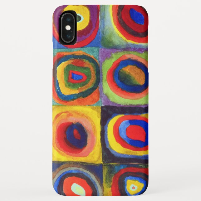 Farbstudie durch Wassily Kandinsky Case-Mate iPhone Hülle (Rückseite)