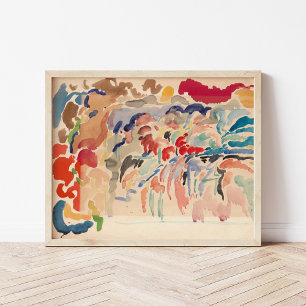 Farbstudie Rik Wouters Poster
