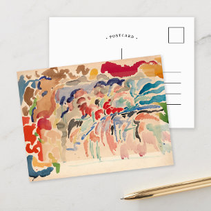 Farbstudie   Rik Wouters Postkarte