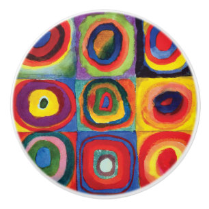 Farbstudie von Wassily Kandinsky Keramikknauf