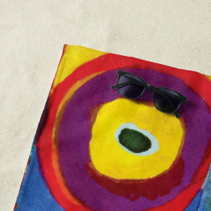 Farbstudie von Wassily Kandinsky Strandtuch