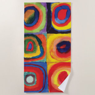 Farbstudie von Wassily Kandinsky Strandtuch