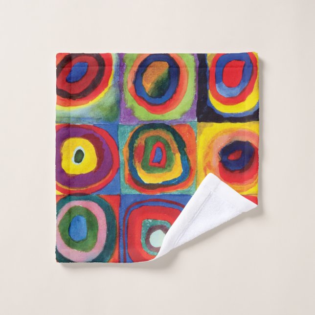 Farbstudie von Wassily Kandinsky Waschlappen (Waschlappen)