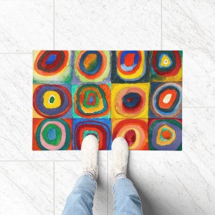 Farbstudie Wassily Kandinsky Fußmatte