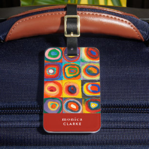 Farbstudie   Wassily Kandinsky Gepäckanhänger