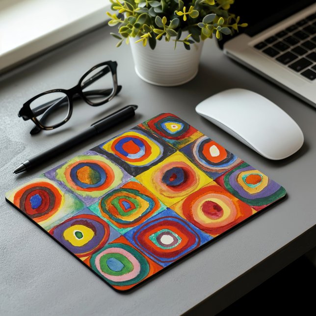 Farbstudie | Wassily Kandinsky Mousepad (Von Creator hochgeladen)