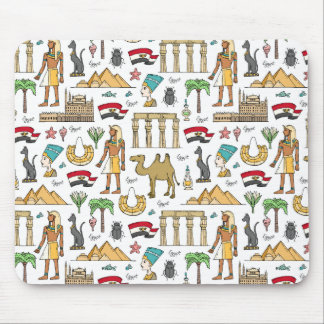 Farbsymbole in Ägypten Mousepad